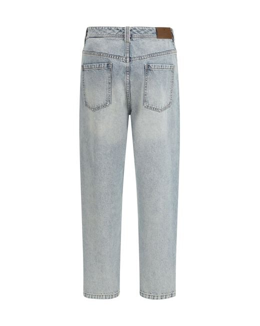 Brunello Cucinelli Blue Straight Jeans