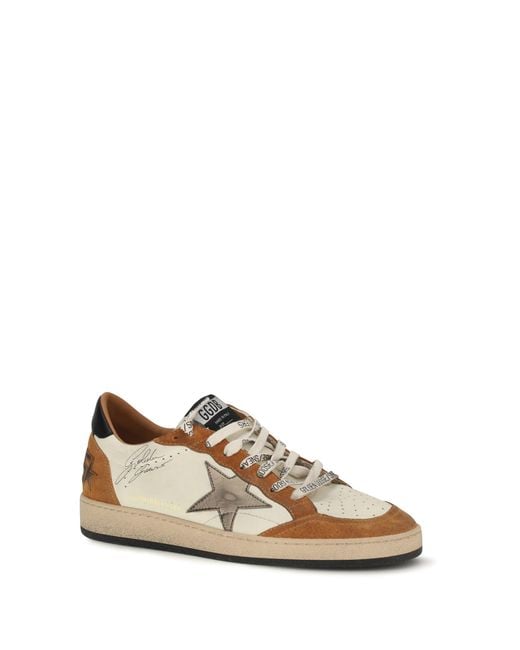 Golden Goose Deluxe Brand White Ball Star Sneakers for men