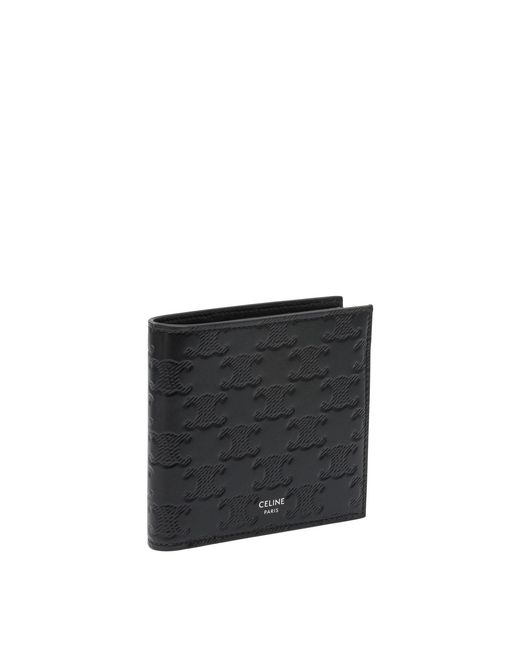 Céline Black Calfskin Wallet for men
