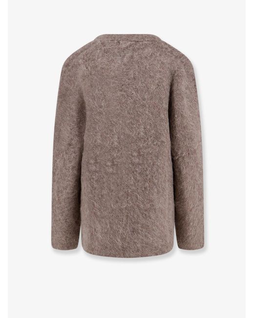 R2W Brown Alpaca Blend Cardigan
