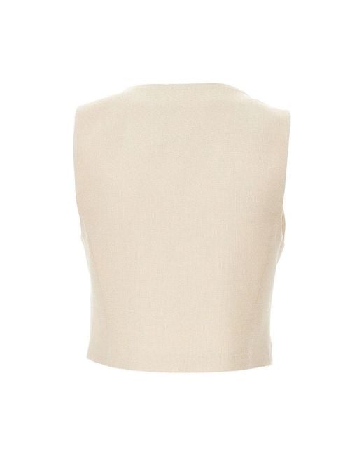 MSGM Natural Vests