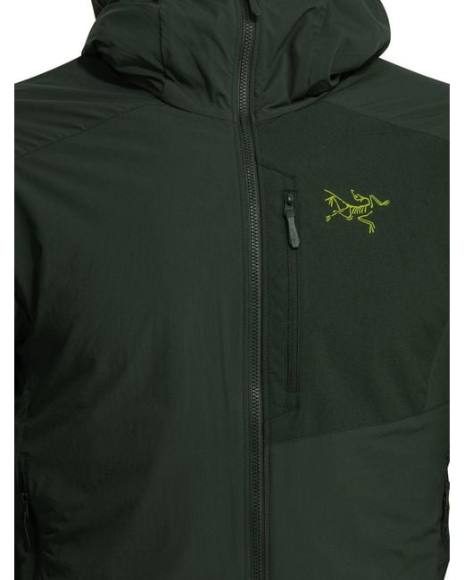 Arc'teryx Green "Proton Fl" Hoodie for men