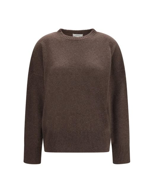 Loulou de Saison Brown Anton Cashmere Sweater Coffee