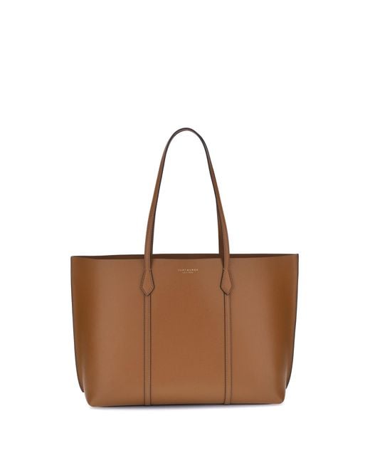 Tory Burch Brown Tote Bag Perry