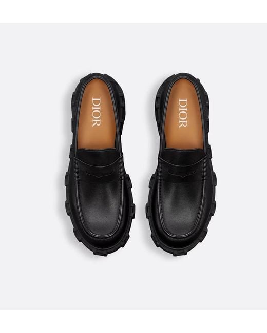 Dior Black Slickrock Loafers for men