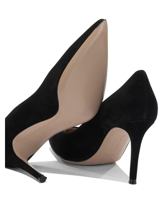 Gianvito Rossi Black "Gianvito 85 Mm" Pumps