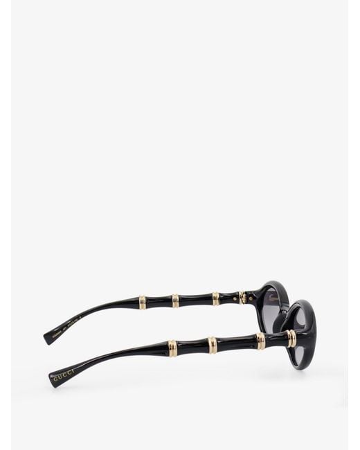 Gucci Black Acetate Sunglasses