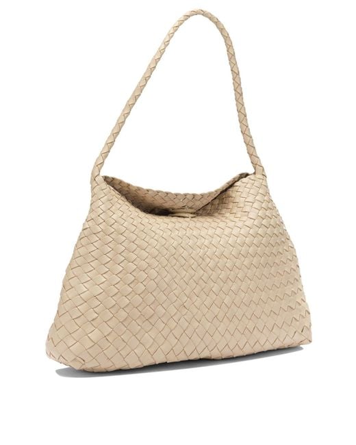 Dragon Diffusion Natural Santa Maria Shoulder Bags Pink