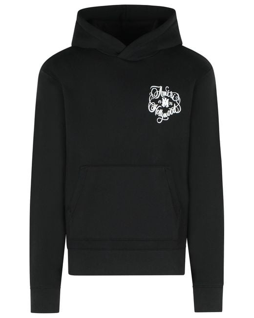 Amiri Black 'Hollywood' Cotton Sweatshirt for men
