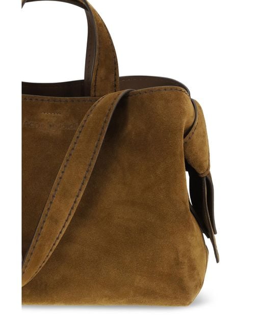 Acne Brown Musubi Tote Bag