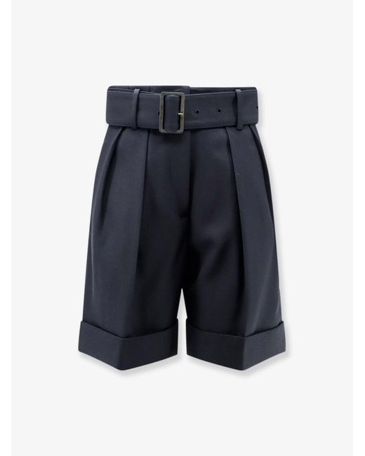 Golden Goose Deluxe Brand Blue Deluxe Brand Demetra Shorts With Belt