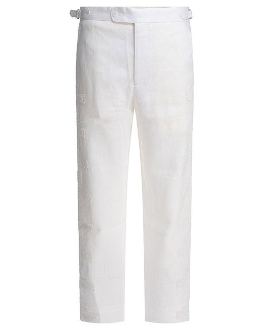 Bode White Trousers