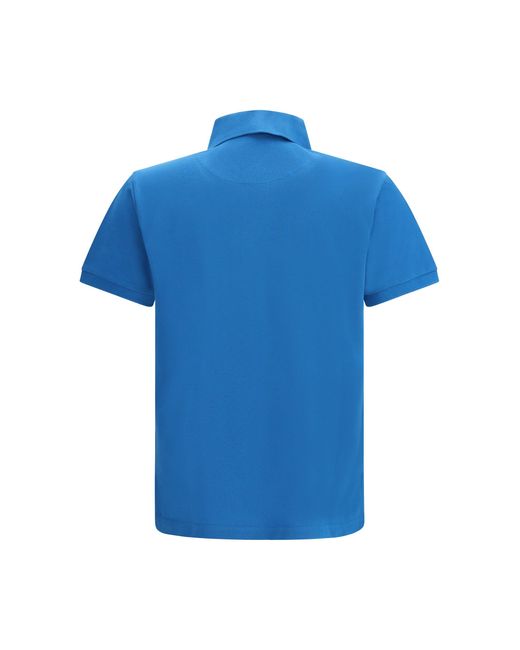 Etro Blue Roma Polo Shirt for men