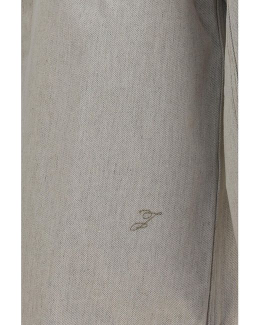 Jacquemus Gray Denim Shirt Amelo-De-Nîmes