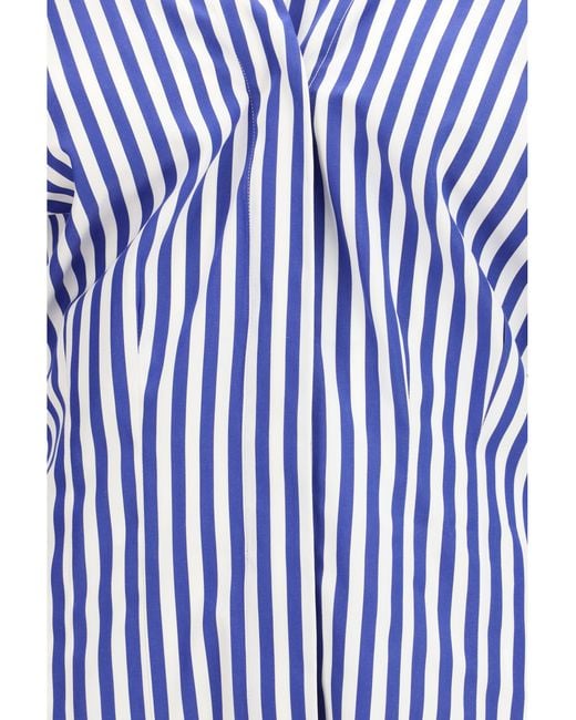 Givenchy Blue Open Cotton Shirt