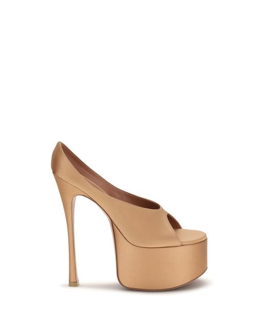 AMINA MUADDI Natural Anok Maxi Pumps