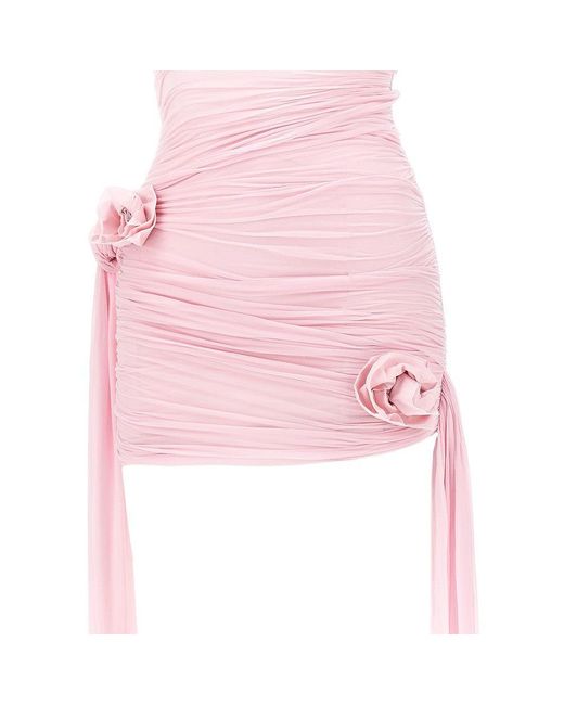 Maygel Coronel Pink 'Arena' Mini Dress