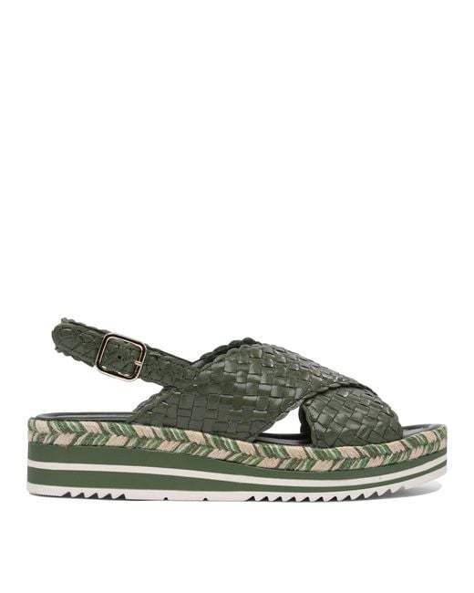Women's Green Sandals