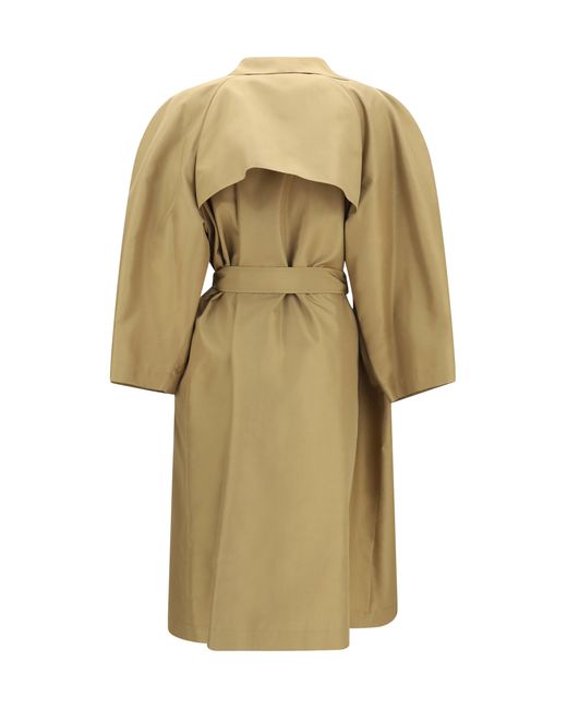 The Row Natural Amapola Coat Sandy Buff