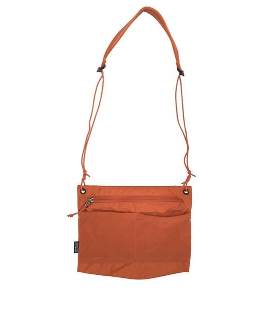 Men's White Recycled Nylon Crossbody Bag