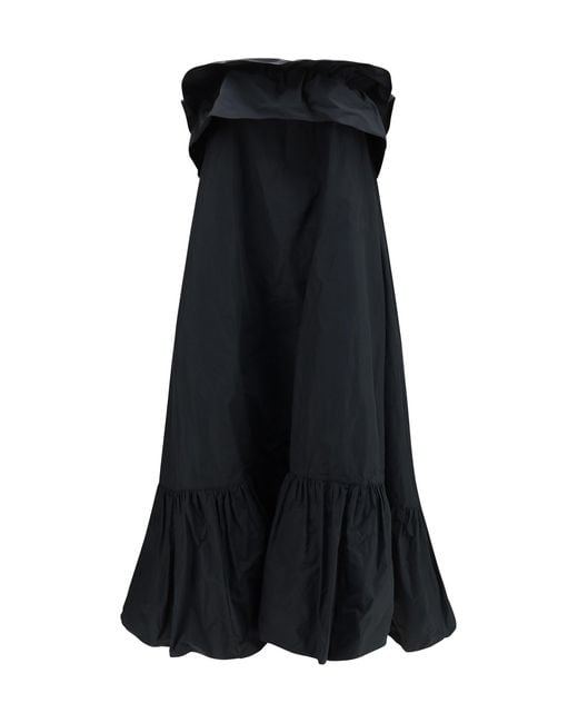 Saint Laurent Black Sleeveless Country Dress