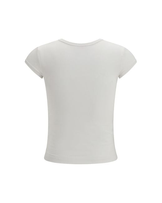 DIESEL White T-Angie-Od T-Shirt