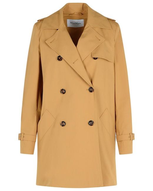 Max Mara Natural 'Landa' Raincoat