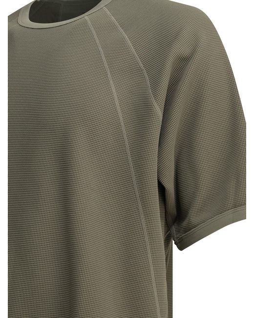 Goldwin Green "Mesh Wf Actinoid" Crew-Neck T-Shirt for men