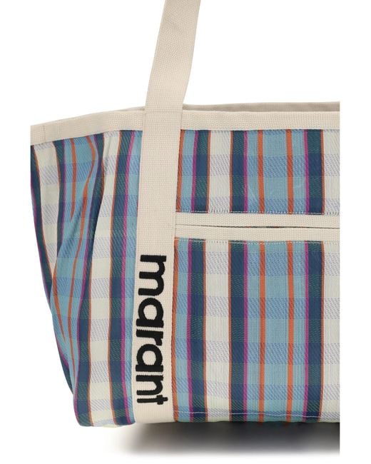 Isabel Marant Blue Darwen Tote Bag