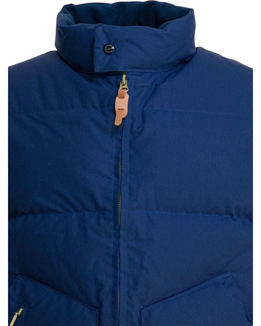 Manifattura Ceccarelli Goose Down Vest Jackets And Coats Blue