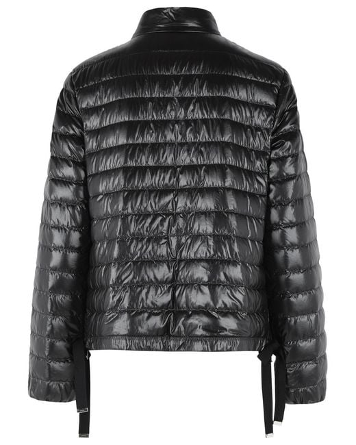 Moncler Black 'Azalee' Short Polyamide Down Jacket