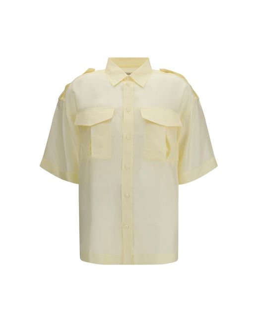 Women's White Shirt Utility Lite Silk