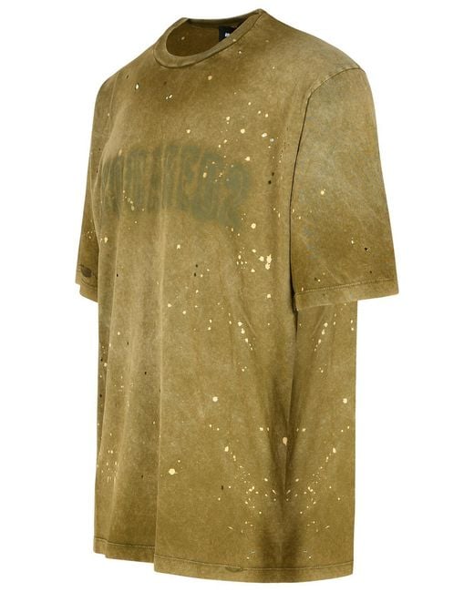 DSquared² Green Cotton T-Shirt for men