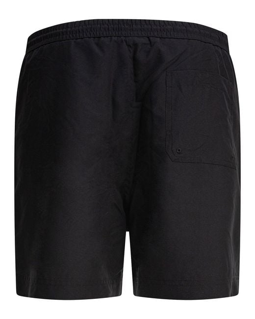 Carhartt Black "Chase Swim Trunks" Swim Short for men