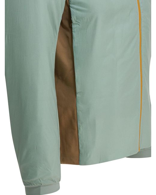 Arc'teryx Green "Atom Hoody" Jacket for men