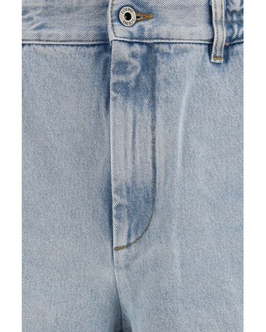 Loewe Blue Cargo Denim Jeans By X Paula's Ibiza for men