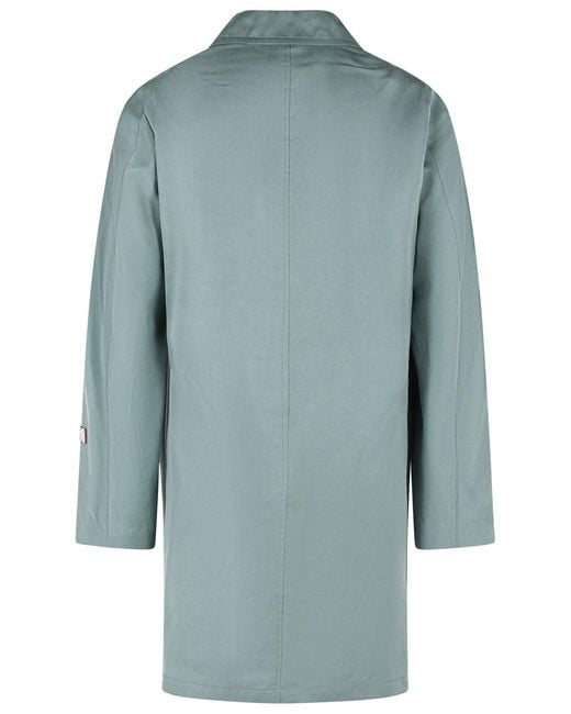 Marni Blue 'Lyocell' Trench Coat for men