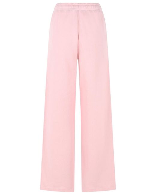 Polo Ralph Lauren Pink Jogger Cotton Blend Trousers