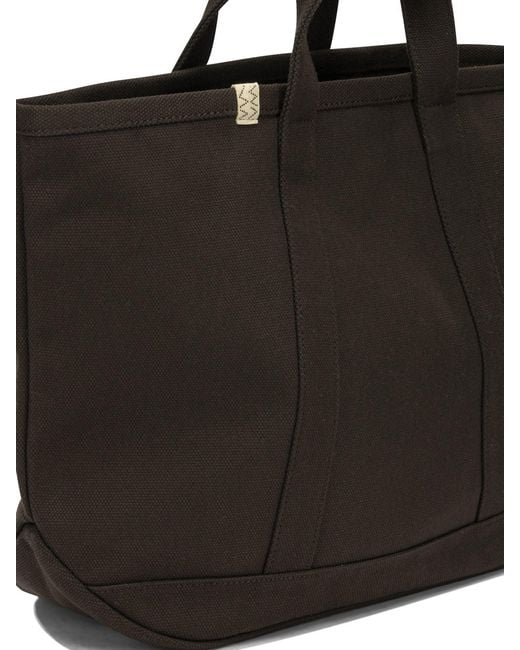 Visvim Black "Canvas Rime Tote M" Large Hand Bag for men