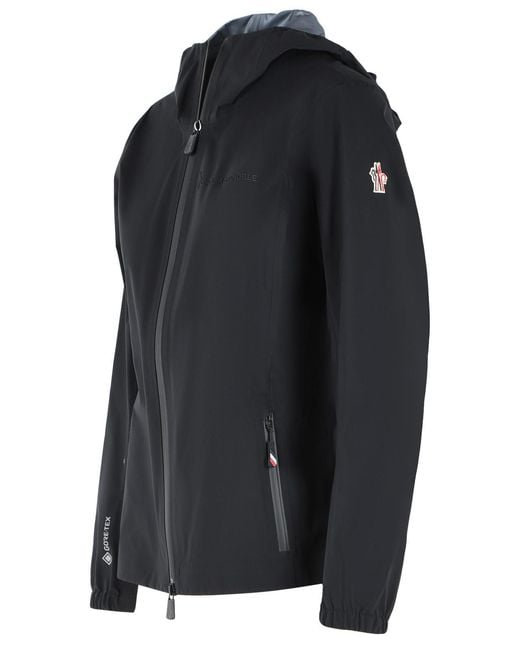Moncler Black 'Valles' 'Gore-Tex' Windbreaker