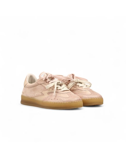 Moaconcept Pink Club Suede Sneakers