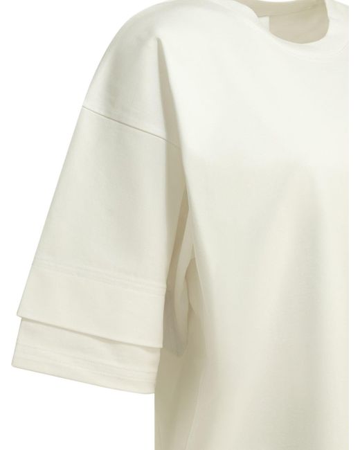 Alaïa White Crew Neck T Shirt