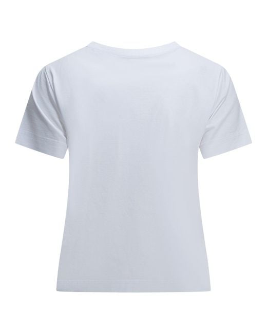 Givenchy White Crewneck T-Shirt With Logo