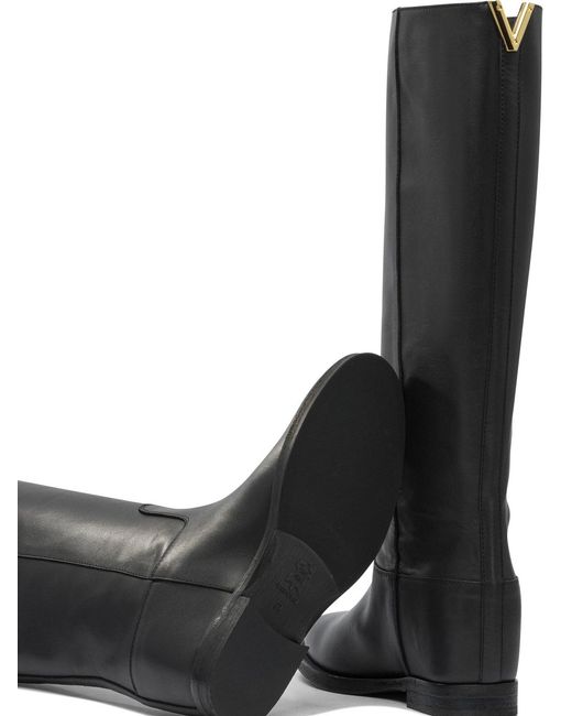 Via Roma 15 Black Boots & Ankle Boots Boots And Ankle Boots