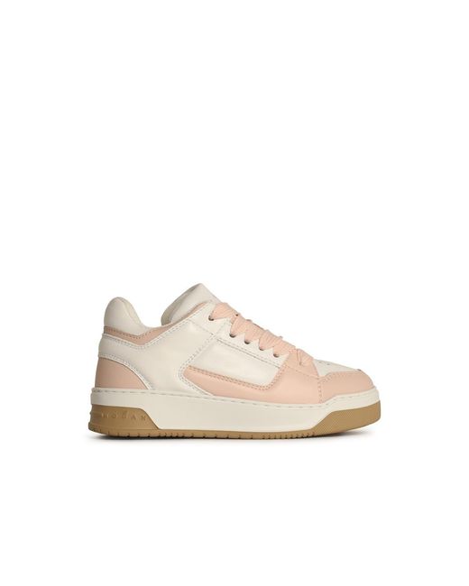 Hogan Natural H667 Leather Sneakers