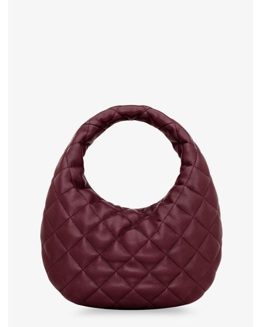 Saint Laurent Purple Icarino Leather Handbag
