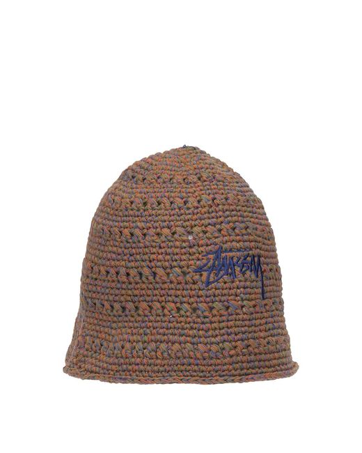 Stussy Brown Hats for men