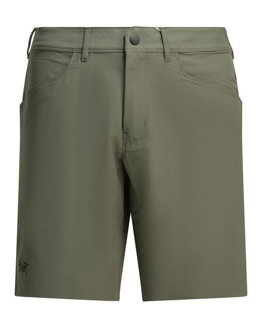 Arc'teryx Green Kragg Technical Shorts for men