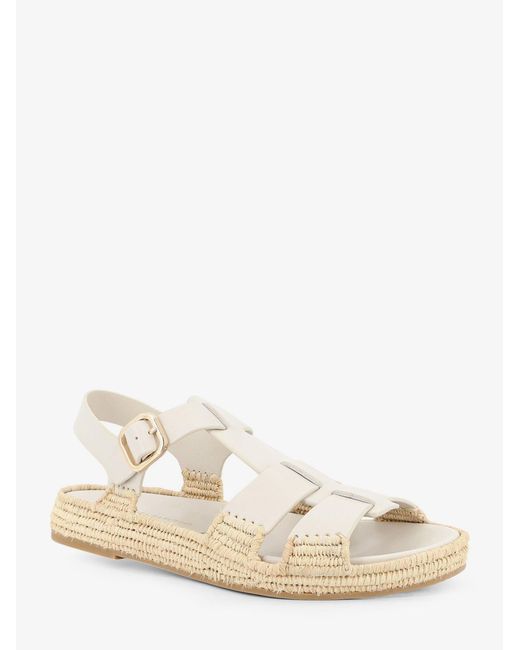 Paloma Barceló Natural Leather Sandals Yuka