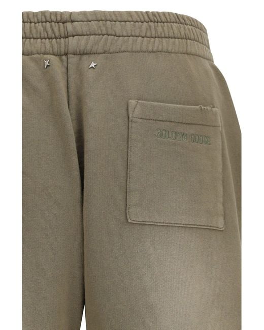 Golden Goose Deluxe Brand Green Journey Sweatpants for men